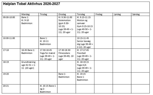 halplan 2026-2027